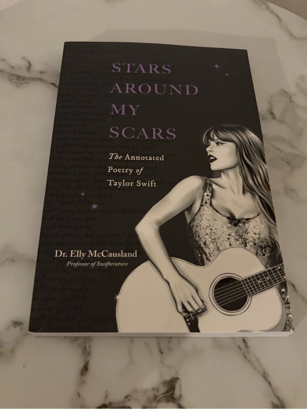Stars Around My Scars — The Annotated Poetry (Black & Purple)